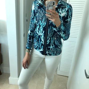 Lilly Pulitzer full zip jacket